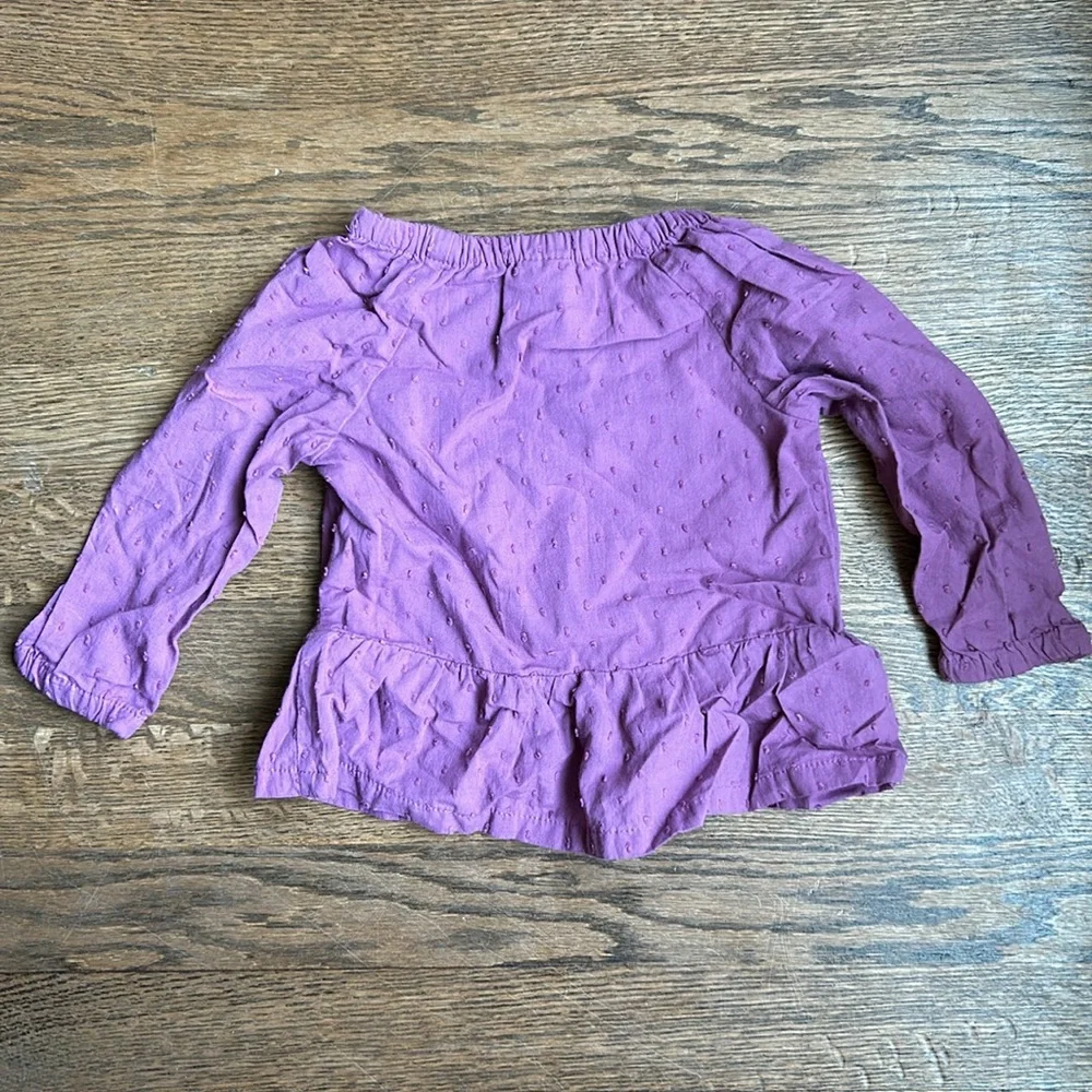 Carters Toddler Peplum Top and Leggings Set, Size 12 Months